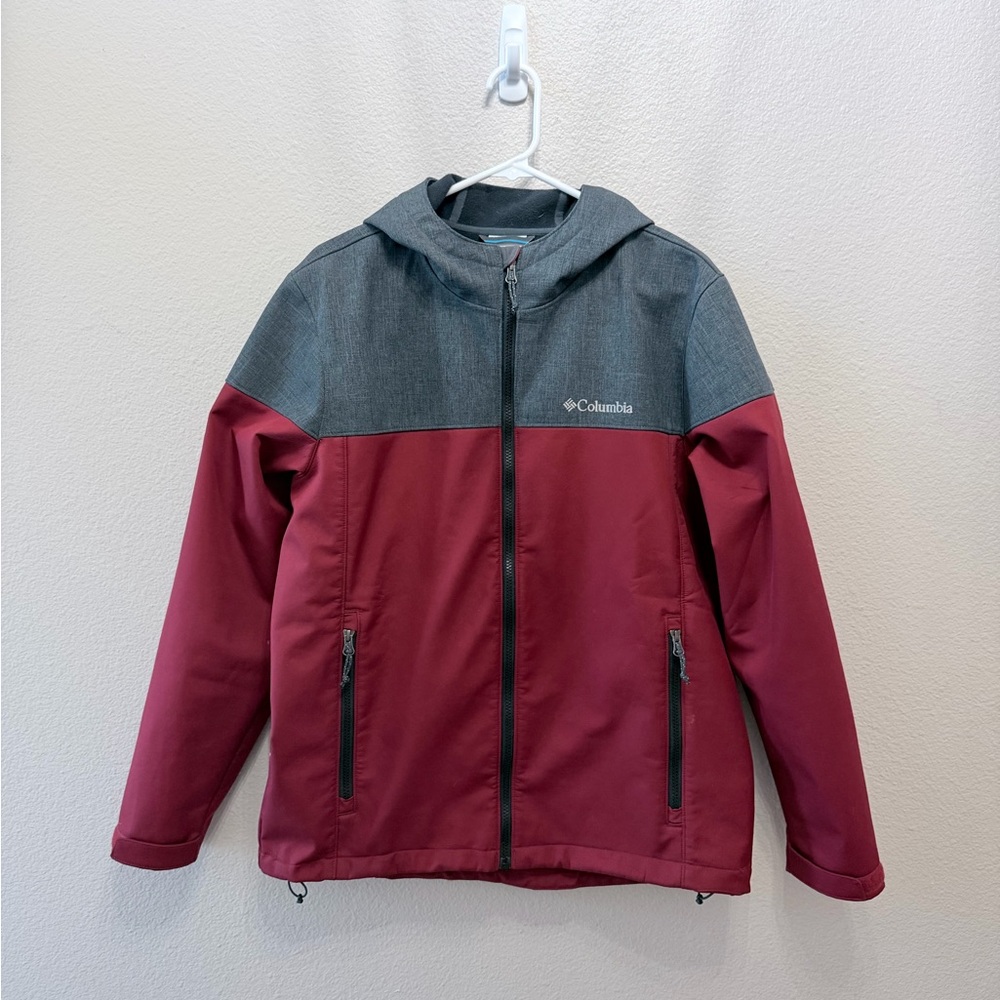 Columbia Soft Shell Hooded Raincoat
